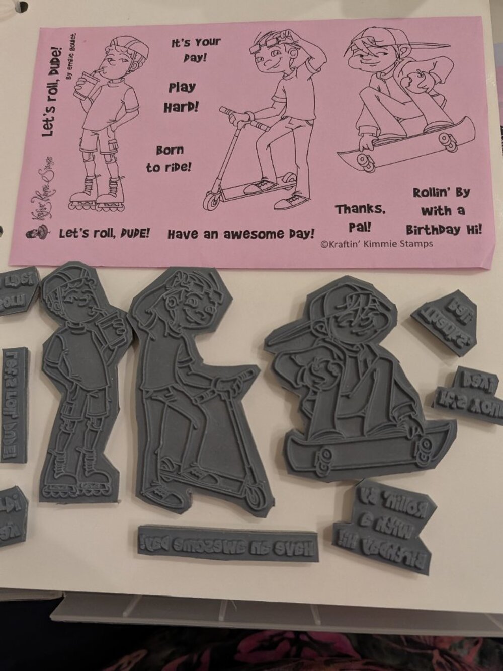 Kraftin Kimmie Stamps 24 sets